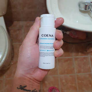 코에나샴푸 자연유래 식물성 코에나 샴푸 50ml — 4.5점을 준 리뷰어가 2020년 4월 올린 사용 사진