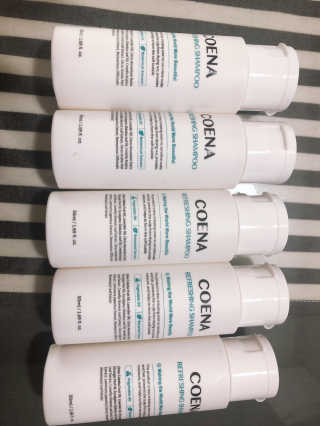 코에나샴푸 자연유래 식물성 코에나 샴푸 50ml — 5점을 준 리뷰어가 2020년 4월 올린 사용 사진