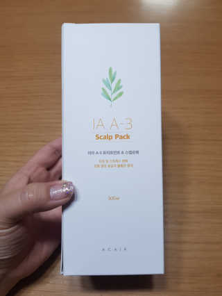 아카이아 이아 A3 헤어스캘프팩 500ml — 5점을 준 리뷰어가 2020년 6월 올린 사용 사진
