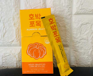조은약초 국산 늙은 호박즙 호박쪼옥 젤리 20g x 15포 — 5점을 준 리뷰어가 2020년 7월 올린 사용 사진