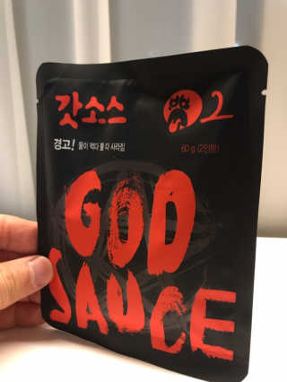 갓소스 만능양념소스 60gx4팩 1,2,3단계샘플러60gx3팩 — 5점을 준 리뷰어가 2020년 6월 올린 사용 사진