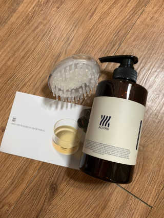 에이처드 유산균 탈모 샴푸 500ml — 5점을 준 리뷰어가 2020년 8월 올린 사용 사진