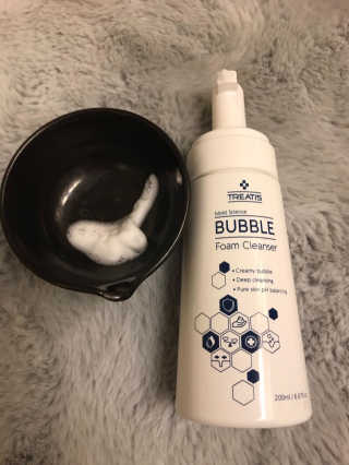 트리티스 [TREATIS] Bubble Foam Cleanser 200ml — 4.5점을 준 리뷰어가 2020년 12월 올린 사용 사진
