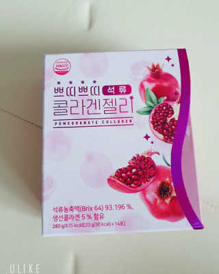 헬스업_쁘띠쁘띠석류콜라겐젤리_20g x 14포 — 5점을 준 리뷰어가 2020년 9월 올린 사용 사진