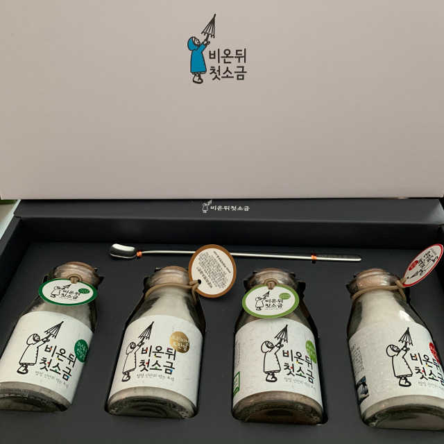 비온뒤첫소금 프리미엄 천일염 4종 SET 리뷰 사진