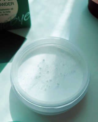 본다움 빠이빠이 세범 파우더 — 4점을 준 리뷰어가 2020년 7월 올린 사용 사진