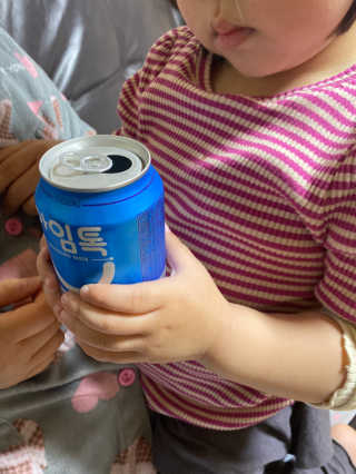 일화 아임톡 탄산수 355ml X 24캔 — 4점을 준 리뷰어가 2020년 4월 올린 사용 사진