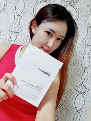 비피도랩 프로클리닉 폴루션에이징 프로텍트 마스크 — 5점을 준 리뷰어가 2020년 9월 올린 사용 사진