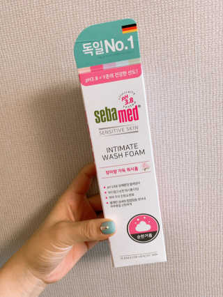 세바메드 인티메이트 워시폼 [거품타입 여성청결제] — 5점을 준 리뷰어가 2020년 7월 올린 사용 사진