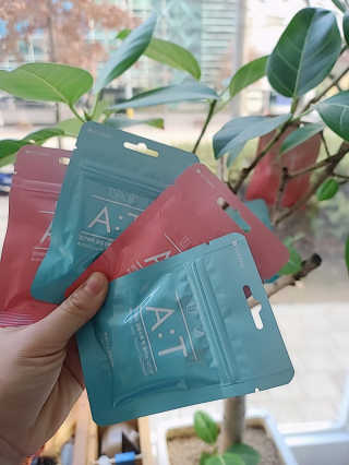 입 냄새 완화에 도움을 주는 에티켓 캔디 복숭아맛 앳캔디 — 5점을 준 리뷰어가 2020년 11월 올린 사용 사진