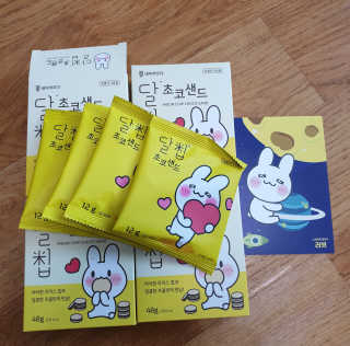 네이처오다 달칩 초코샌드 — 5점을 준 리뷰어가 2020년 6월 올린 사용 사진