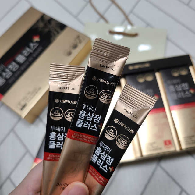 서울약사신협_투데이홍삼정플러스스틱_10g x 30포 리뷰 사진