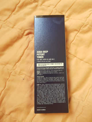 다슈코리아 다슈 맨즈 아쿠아 딥 포텐 토너 153ml — 5점을 준 리뷰어가 2020년 9월 올린 사용 사진