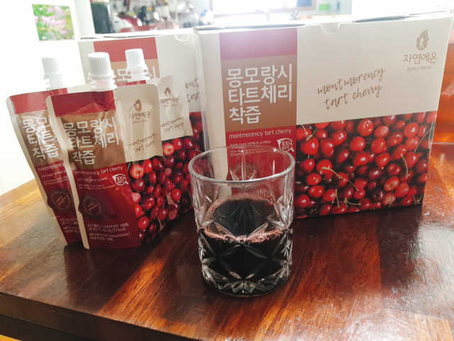 자연에온 몽모랑시 타트체리 착즙 100mL 10개입 2BOX 리뷰 사진