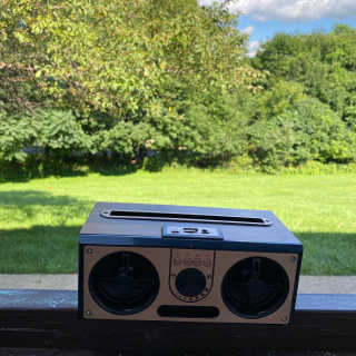 SEVIZ RETRO20W 레트로 블루투스 스피커 — 5점을 준 리뷰어가 2020년 9월 올린 사용 사진