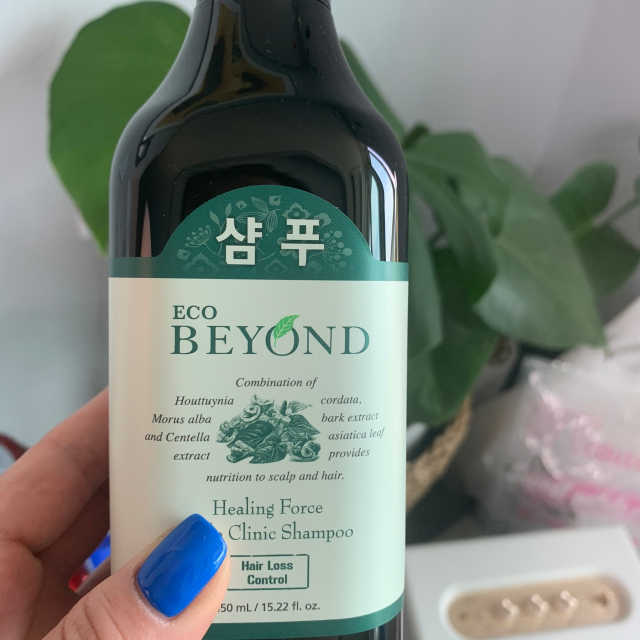 비욘드 힐링포스 스캘프 클리닉 샴푸 450ml 리뷰 사진