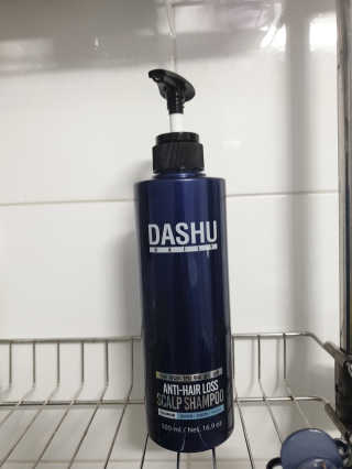 다슈코리아 다슈 데일리 단백질 한방 두피 골드 샴푸 500ml — 4.5점을 준 리뷰어가 2020년 4월 올린 사용 사진