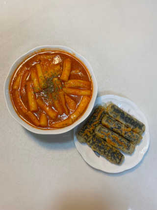 화곡미담 옛날 떡볶이 — 5점을 준 리뷰어가 2020년 4월 올린 사용 사진