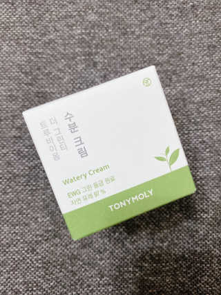 토니모리 더 그린티 트루바이옴 수분크림 — 5점을 준 리뷰어가 2020년 9월 올린 사용 사진