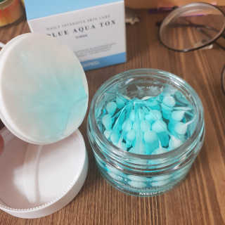 메디필 블루 아쿠아 톡스 크림 — 5점을 준 리뷰어가 2020년 6월 올린 사용 사진