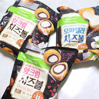 [풀무원] 치즈볼 2종-모짜렐라, 앙크림 — 5점을 준 리뷰어가 2020년 10월 올린 사용 사진