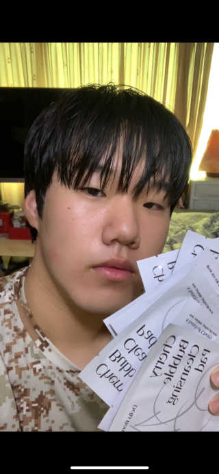 델라본 체리 버블 클렌징 패드 10ea — 4.5점을 준 리뷰어가 2020년 10월 올린 사용 사진