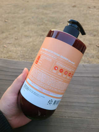 달리프 진저 베러퍼퓸 트리트먼트 1000ml 향 5종 — 5점을 준 리뷰어가 2020년 11월 올린 사용 사진