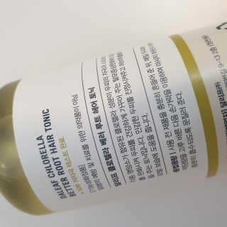 달리프 클로렐라 베러 루트 헤어토닉 100ml — 5점을 준 리뷰어가 2020년 10월 올린 사용 사진