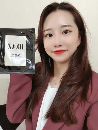 아이디플라코스메틱 페이스핏 플라스터 마스크 — 5점을 준 리뷰어가 2020년 5월 올린 사용 사진