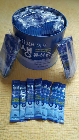 서울약사신협_프로바이오생유산균_2.5G x 100포 — 5점을 준 리뷰어가 2020년 4월 올린 사용 사진
