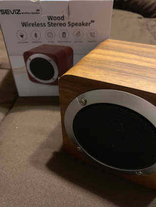 SEVIZ MINI10W 레트로 블루투스 스피커 — 5점을 준 리뷰어가 2020년 8월 올린 사용 사진