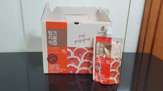 자연에온 핑크 자몽 착즙 100mL 10개입 2BOX — 5점을 준 리뷰어가 2020년 11월 올린 사용 사진