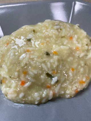 바다는다웰빙이다 완도사랑 전복죽 250g - 2팩 + 전복장조림 2팩 — 3.5점을 준 리뷰어가 2020년 8월 올린 사용 사진