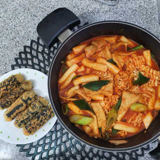 화곡미담 옛날 떡볶이 — 5점을 준 리뷰어가 2020년 5월 올린 사용 사진
