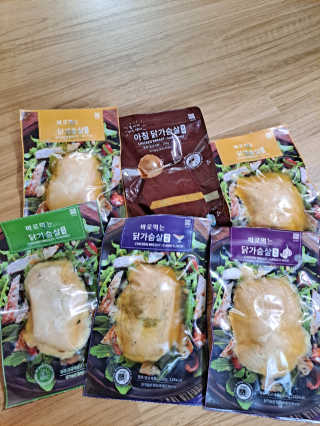 바로 먹는 아침 실온보관 닭가슴살 6종 — 5점을 준 리뷰어가 2020년 9월 올린 사용 사진