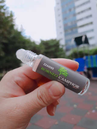 짜이디 야몽_허브로만든 힐링 아로마오일 — 4.5점을 준 리뷰어가 2020년 10월 올린 사용 사진