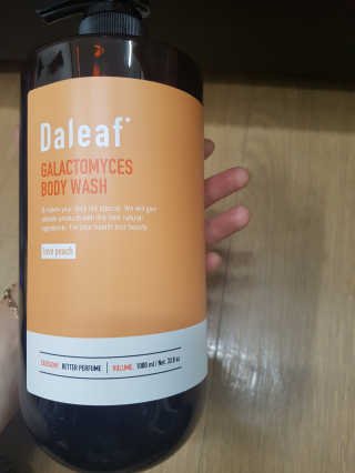 달리프 갈락토미세스 베러 퍼퓸 바디워시 러브피치 — 4.5점을 준 리뷰어가 2020년 5월 올린 사용 사진