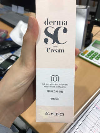 derma SC-Cream 더마에스씨 크림 100ml — 4점을 준 리뷰어가 2020년 5월 올린 사용 사진