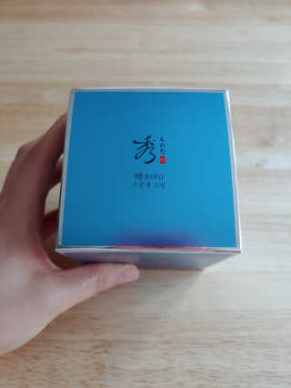 네이처컬렉션 수려한 효비담 수분샘 크림 75ml — 5점을 준 리뷰어가 2020년 5월 올린 사용 사진
