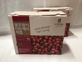 자연에온 몽모랑시 타트체리 착즙 100mL 10개입 2BOX — 5점을 준 리뷰어가 2020년 10월 올린 사용 사진