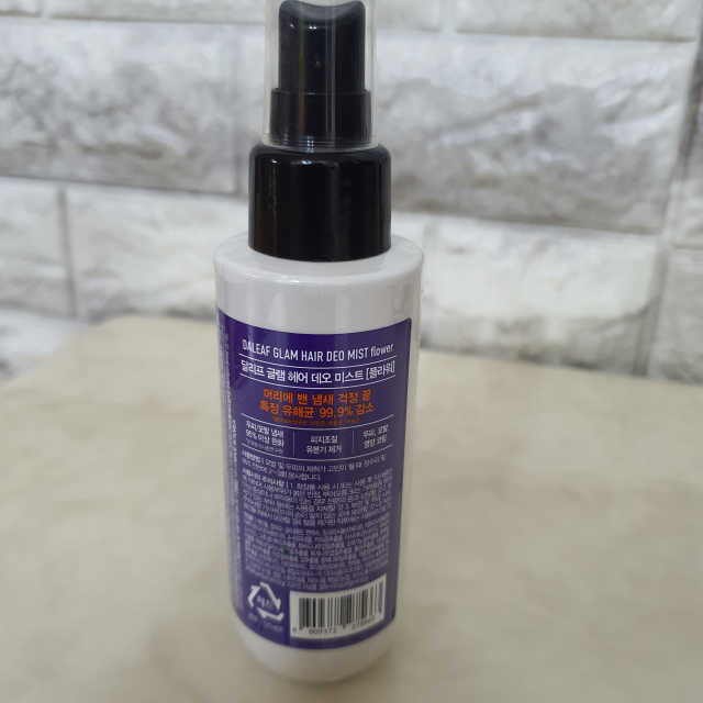 달리프 글램 헤어 데오미스트 100ml 라벤더 or 플라워 리뷰 사진