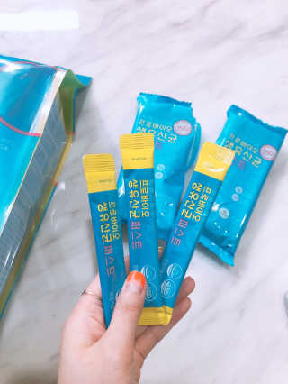 헬스업 핼스업 프로바이오 생유산균 퍼스트 — 5점을 준 리뷰어가 2020년 9월 올린 사용 사진