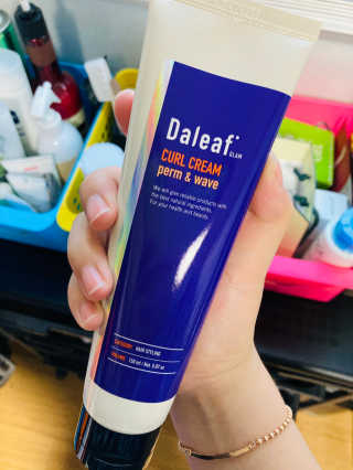 달리프 글램 컬크림 펌앤웨이브 150ml — 5점을 준 리뷰어가 2020년 10월 올린 사용 사진