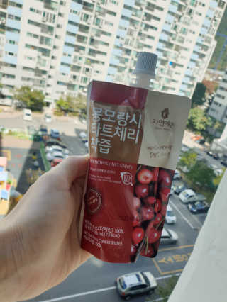 자연에온 몽모랑시 타트체리 착즙 100mL 10개입 2BOX — 5점을 준 리뷰어가 2020년 10월 올린 사용 사진