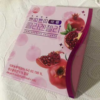 헬스업_쁘띠쁘띠석류콜라겐젤리_20g x 14포 — 5점을 준 리뷰어가 2020년 10월 올린 사용 사진