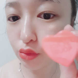 [블랙루즈] 컬러 락 하트 틴트 1+1 — 5점을 준 리뷰어가 2020년 7월 올린 사용 사진
