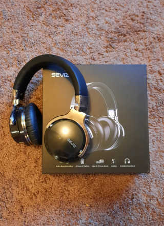 SEVIZ Bluetooth Headphones 10 3color — 5점을 준 리뷰어가 2020년 8월 올린 사용 사진