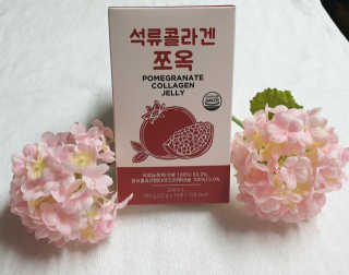 조은약초 석류콜라겐 석류즙 석류쪼옥 젤리 스틱 15포 x 20g — 5점을 준 리뷰어가 2020년 7월 올린 사용 사진