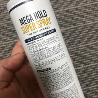 다슈코리아 다슈 포 맨 프리미엄 메가 홀드 슈퍼 스프레이 250ml — 5점을 준 리뷰어가 2020년 8월 올린 사용 사진