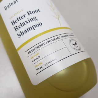 달리프 클로렐라 베러 루트 릴렉싱 샴푸 500ml — 5점을 준 리뷰어가 2020년 12월 올린 사용 사진